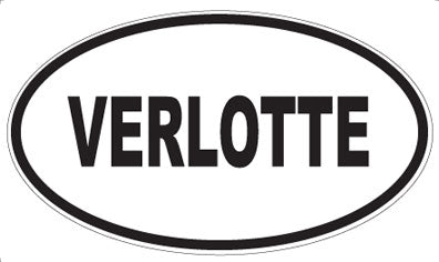 VERLOTTE - Oval Sticker