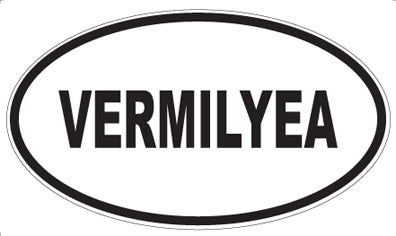 VERMILYEA - Oval Sticker