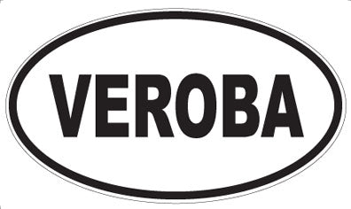 VEROBA - Oval Sticker