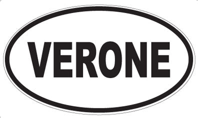 VERONE - Oval Sticker