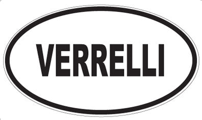VERRELLI - Oval Sticker