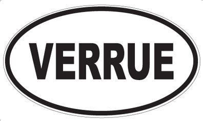 VERRUE - Oval Sticker