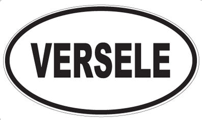 VERSELE - Oval Sticker
