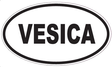 VESICA - Oval Sticker