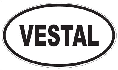 VESTAL - Oval Magnet