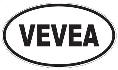 VEVEA - Oval Sticker