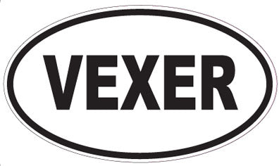 VEXER - Oval Magnet