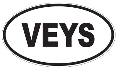 VEYS - Oval Sticker