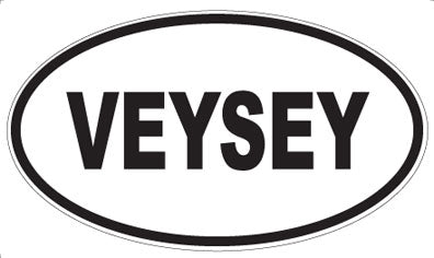 VEYSEY - Oval Sticker