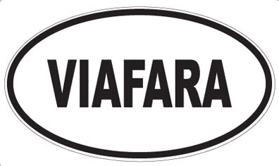 VIAFARA - Oval Sticker