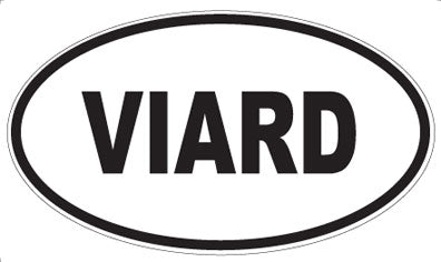 VIARD - Oval Sticker