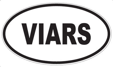 VIARS - Oval Sticker