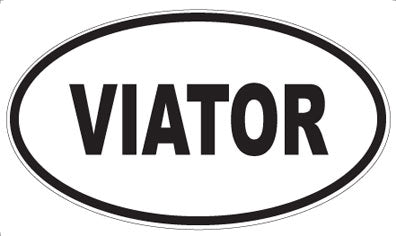 VIATOR - Oval Magnet