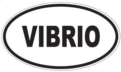 VIBRIO - Oval Sticker
