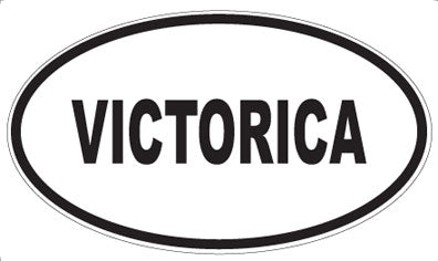 VICTORICA - Oval Sticker
