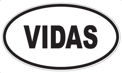VIDAS - Oval Sticker