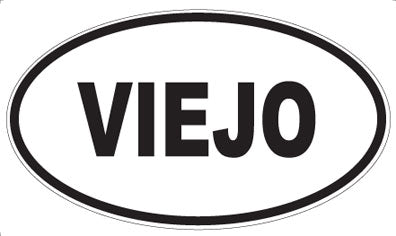 VIEJO - Oval Sticker