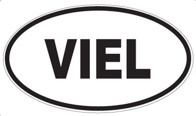 VIEL - Oval Sticker