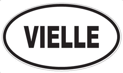 VIELLE - Oval Sticker