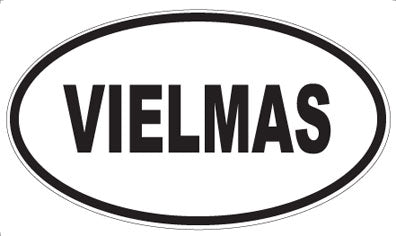 VIELMAS - Oval Sticker