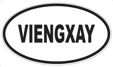 VIENGXAY - Oval Sticker
