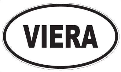 VIERA - Oval Sticker