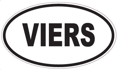 VIERS - Oval Magnet