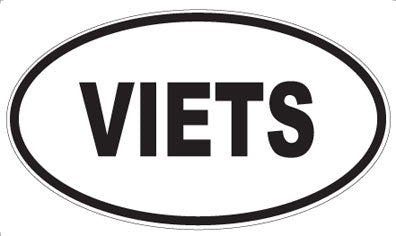 VIETS - Oval Sticker