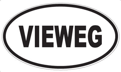 VIEWEG - Oval Sticker