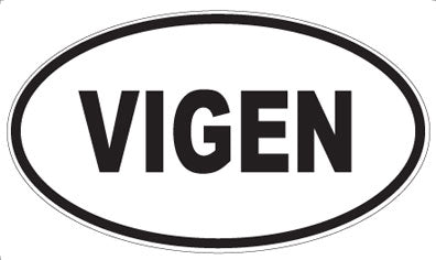 VIGEN - Oval Sticker