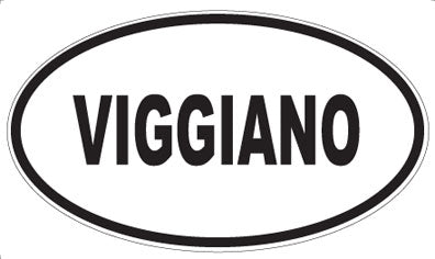 VIGGIANO - Oval Sticker