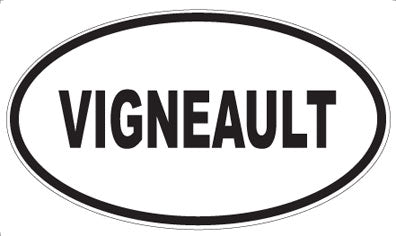 VIGNEAULT - Oval Sticker