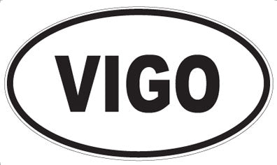 VIGO - Oval Sticker