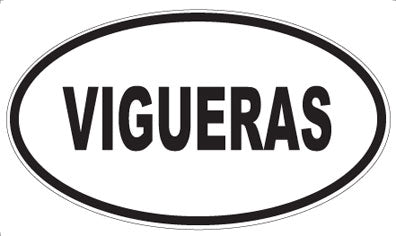 VIGUERAS - Oval Sticker