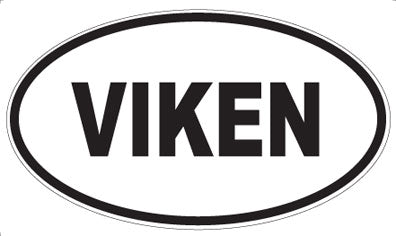 VIKEN - Oval Sticker