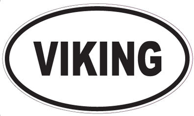VIKING - Oval Sticker