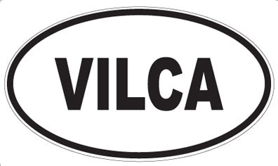 VILCA - Oval Sticker