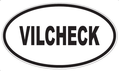 VILCHECK - Oval Sticker