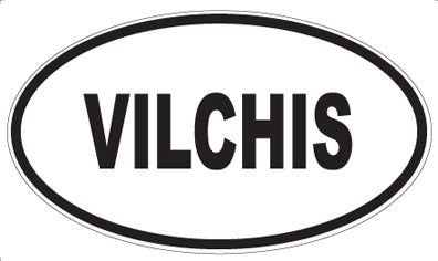 VILCHIS - Oval Sticker