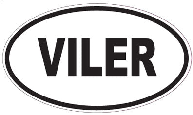 VILER - Oval Magnet