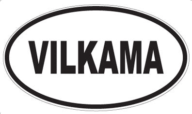 VILKAMA - Oval Sticker