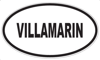 VILLAMARIN - Oval Sticker