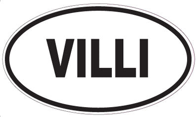 VILLI - Oval Magnet