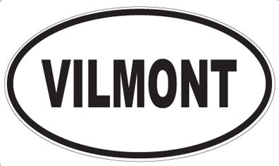 VILMONT - Oval Sticker