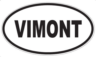 VIMONT - Oval Sticker