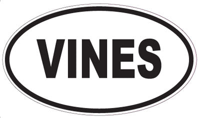 VINES - Oval Magnet