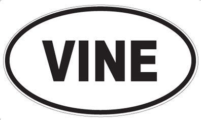 VINE - Oval Magnet