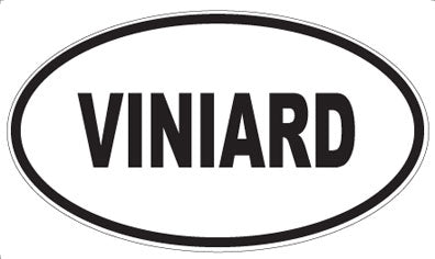 VINIARD - Oval Sticker