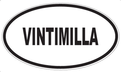 VINTIMILLA - Oval Sticker
