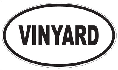 VINYARD - Oval Sticker